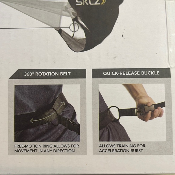 SKLZ Speed Chute Resistance Sprint Trainer 54” - Picture 9 of 9